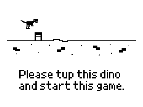 Dino game (new rule) 