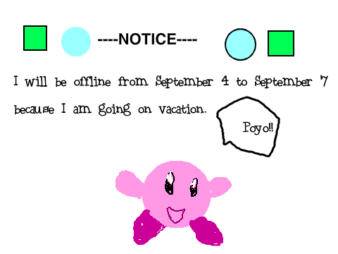 I WILL BE OFFLINE