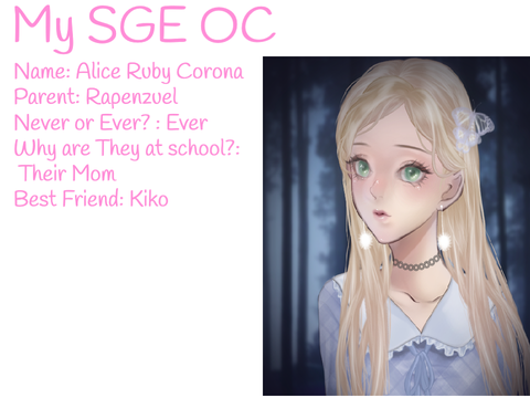 My SGE OC
