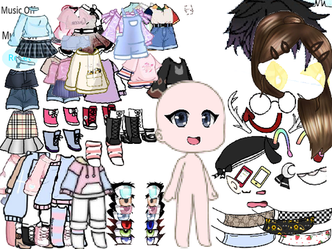 Gacha Life Dress-Up! <3 remix