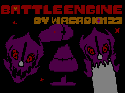 1ターンで難易度高めマネキン　Undertale風Battle Engine by wasabi0123　ver 4.8  remix-2