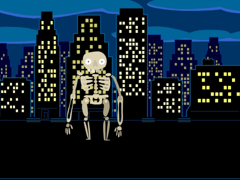 Annoying skeleton