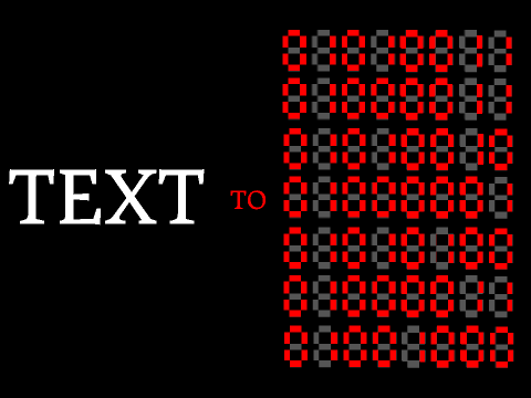 -=TEXT TO BINARY=- [ONE CUSTOM BLOCK]