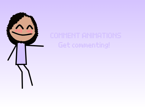 First comment animation