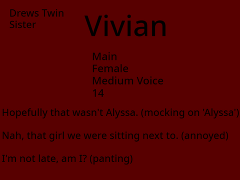 Addition for Vivian!
