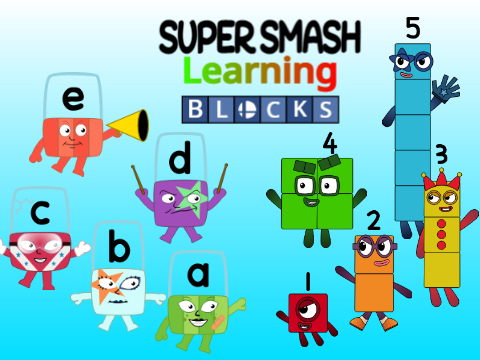 Super Smash LearningBlocks Poster