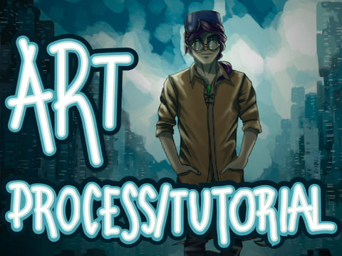 ART PROCESS - The Dystopian Dark