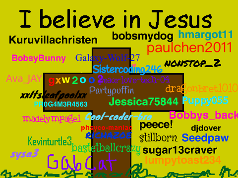 Sign Your Username If You Believe In Jesus   remix remix