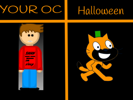 Add your OC and I'll make it Halloween remix