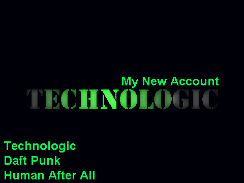 My New Account - Technologic