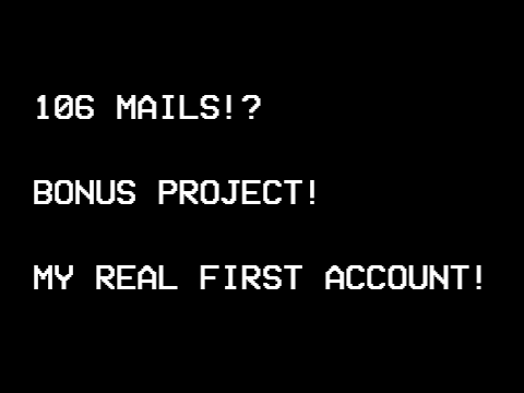 106 MAILS!?