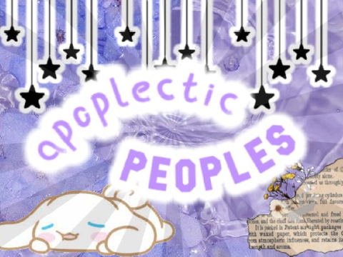 ✩ apoplectic peoples ✩
