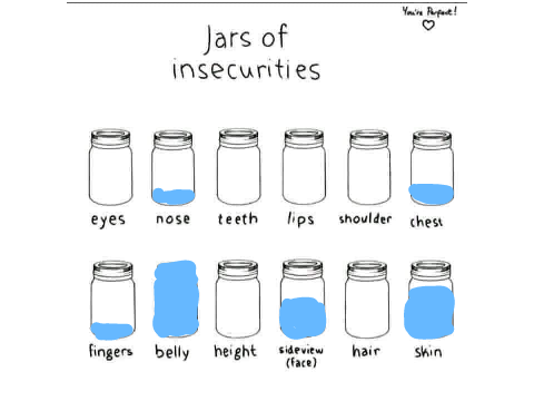 Jar of insecurities ( you’re perfect!) remix