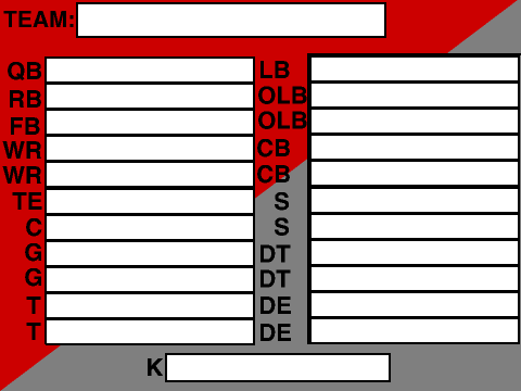Roster Fill In