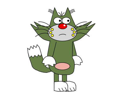 Jack (Oggy And The Cockroaches) Second Version Vector Sprite