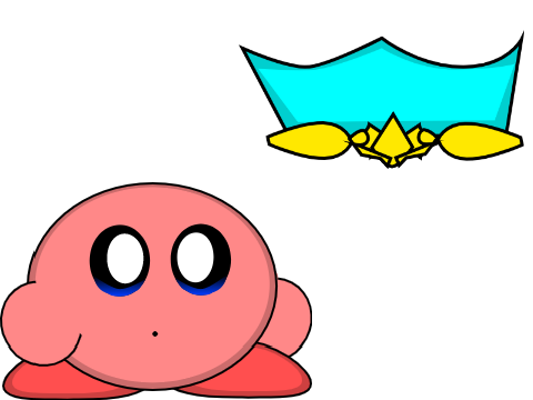 Kirby Color Vectors UPGRADED! (+ Some Hats)