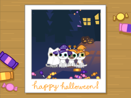 Halloween Cat Dress Up remix