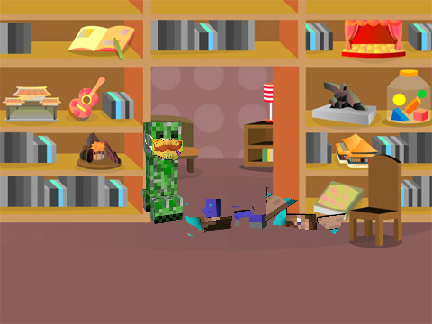creeper saves lives? 