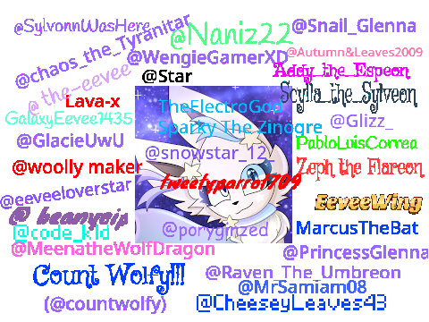 (Remix x1000) Add name if you like Star eevee