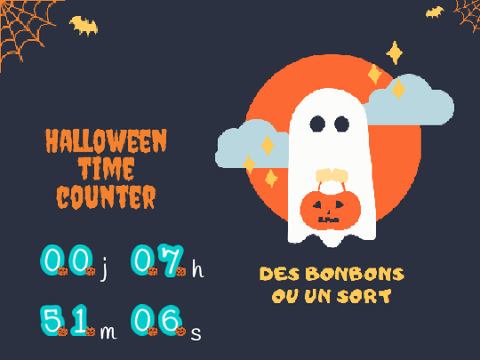 Halloween Time Counter