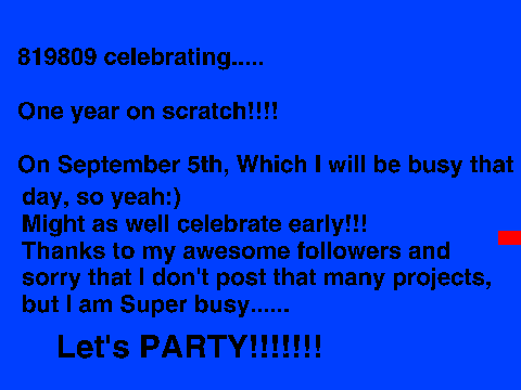 One year of 819809