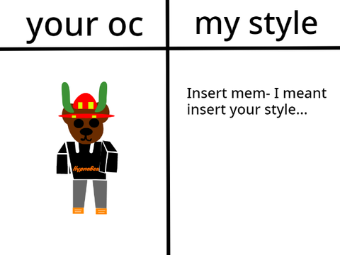 give me your oc and ill turn it into my style remix