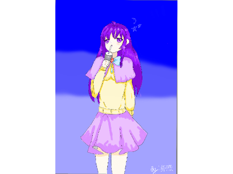 夜空的人設