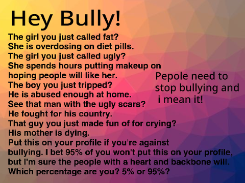 Remix this if you are against bullying  remix