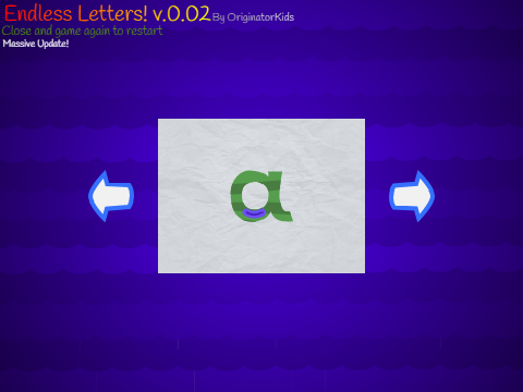 Endless Letters. v.0.01