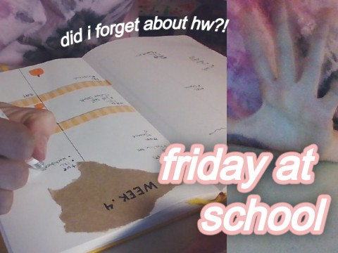 Friday at school ➡ vlog
