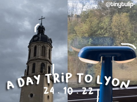 a day trip to lyon - 24. 10. 2022 vlog