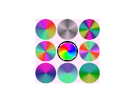 cool thing with rainbow effect