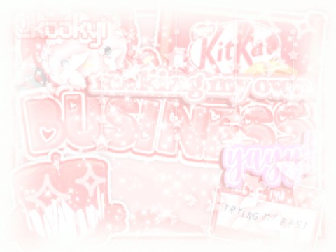 ♡ ⸝⸝ ꒱ making mi own business ⍝⍝