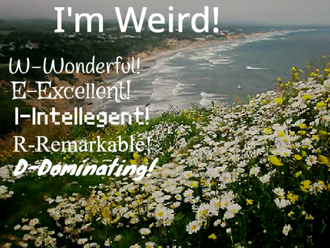 I'm Weird! :) remix