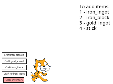 One Sprite Crafting System