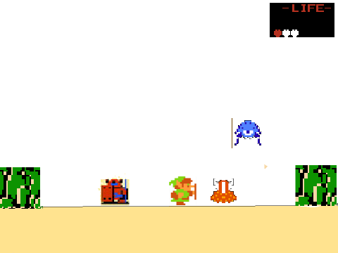 The Legend of Zelda: 2D Combat version