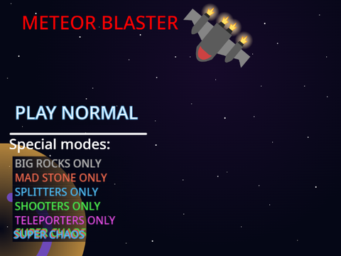 Meteor Blaster! remix