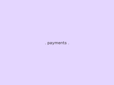 03 . payments