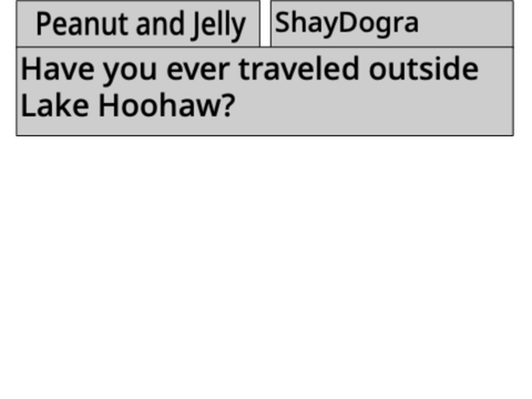 Third question