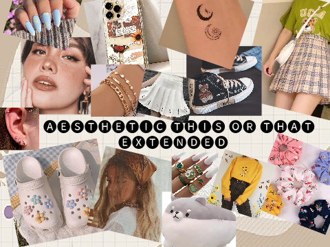 -✨Aesthetic This or That Extended ✨-