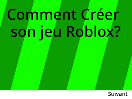 Tuto - Mon projet: Roblox