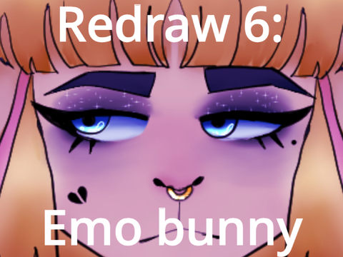 Redraw 6: Emo bunny