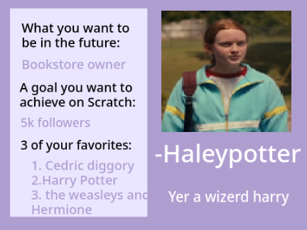 My Scratch yearbook page! remix