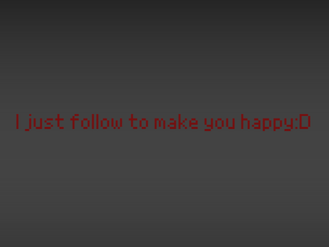 Why do I follow