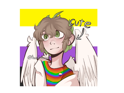 Aster but made in a ✨Picrew✨