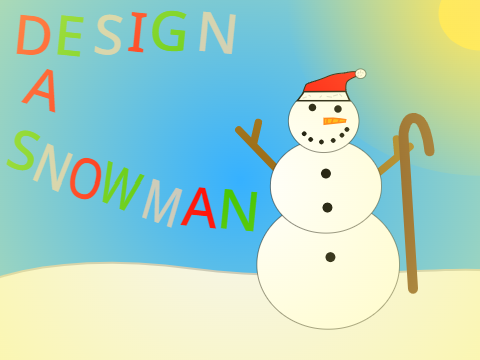 Design A Snowman