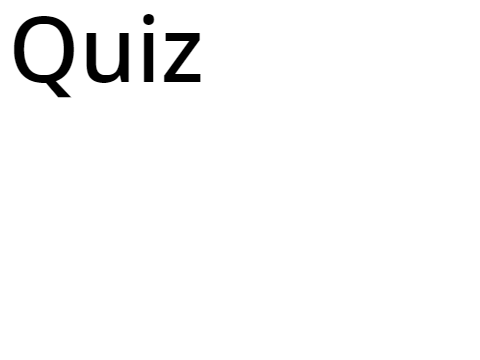 Quiz Template