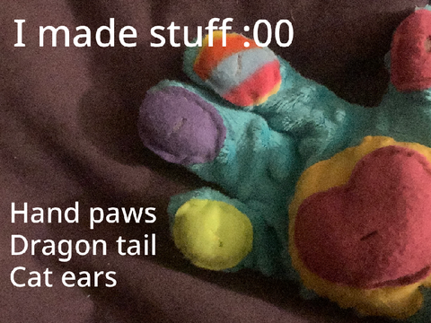 I made some stuff :3