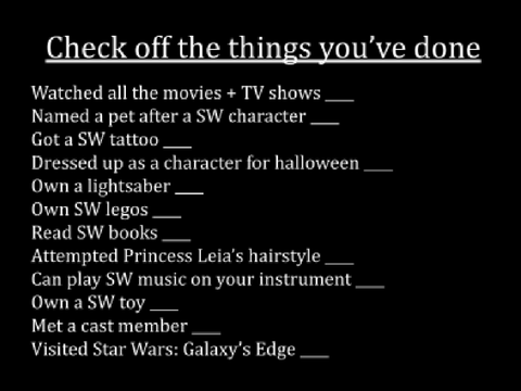 How big of a Star Wars fan are you?