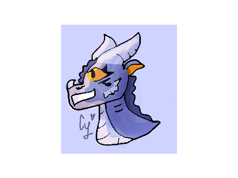 proving to my friend that her drawings of dragons are the best